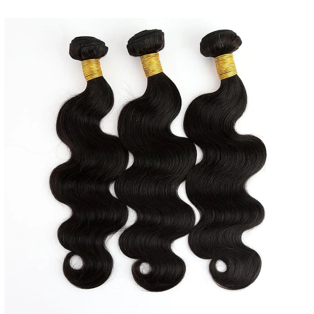 12A Human Hair Bundles Body Wave Bundles Human Hair 18 20 22 Inch Unprocessed Brazilian Virgin Hair Body Wave 3 Bundles Deals Straight Deep Curly Wave Real Human Hair Extensions For Black Women Natural Black